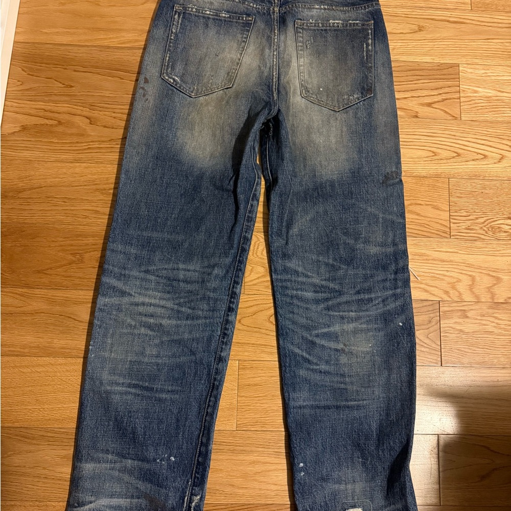 No Faith Studios Distressed/thrashed denim - Picture 2 of 5